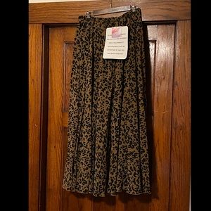 Cheetah skirt